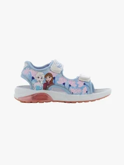 Børn DisneyFrozen Sandaler & Klipklapper>Disney Frozen Blinkende Sandaler, Silver/Blue