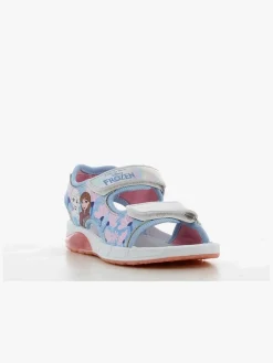 Børn DisneyFrozen Sandaler & Klipklapper>Disney Frozen Blinkende Sandaler, Silver/Blue