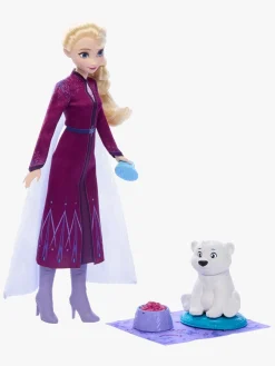 DisneyFrozen Dukker & Bamser*Disney Frozen Elsa Dukke og Bjørneunge