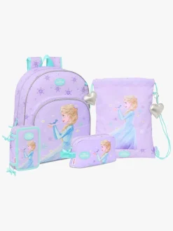 Børn DisneyFrozen Tasker>Disney Frozen Rygsæk 19L, Gymnastikpose, Køletaske & Penalhus, Spirit