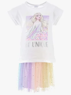 Børn DisneyFrozen Tøj- & Gavesæt>Disney Frozen Tøjsæt, White