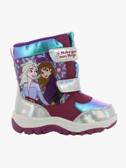 Børn DisneyFrozen Disney Frozen Vinterstøvler, Silver/Dark Purple