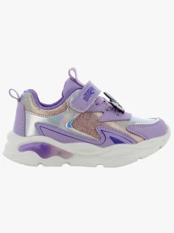 Børn DisneyLiloAndStitch Disney Lilo & Stitch Blinkende Sneakers, Lilac/Silver