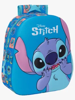 DisneyLiloAndStitch Tasker*Disney Lilo & Stitch 3D Rygsæk 8,5L, Blå