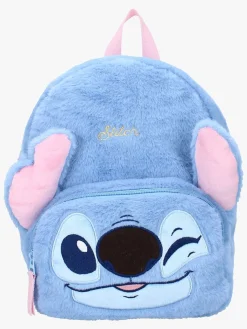 Børn DisneyLiloAndStitch Tasker>Disney Lilo & Stitch Plysch Rygsæk Fluffy Festival, Blå