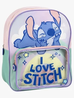 Børn DisneyLiloAndStitch Tasker>Disney Lilo & Stitch Rygsæk, Lyserød/Grøn