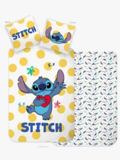 Børn DisneyLiloAndStitch Disney Lilo & Stitch Sengesæt 150x210, Gul