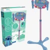 DisneyLiloAndStitch Musikinstrumenter|Elektronik & Media>Disney Lilo and Stitch Justerbart Karaoke-stativ med 2 Mikrofoner