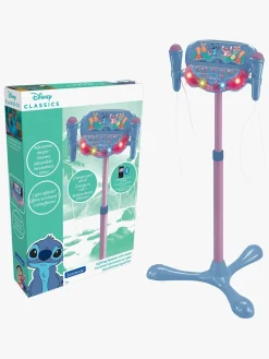 DisneyLiloAndStitch Musikinstrumenter|Elektronik & Media>Disney Lilo and Stitch Justerbart Karaoke-stativ med 2 Mikrofoner