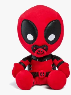 Marvel Dukker & Bamser*Disney Bamse Babypool 25 cm Rød/Sort