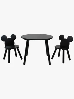 Børn DisneyMussePigg Disney Mickey Mouse Bord & Stole, Sort
