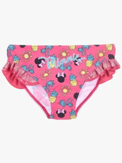 Børn DisneyMimmiPigg Disney Minnie Mouse Bikinitrusser, Fuschia