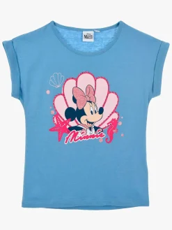 Børn DisneyMimmiPigg Overdele>Disney Minnie Mouse T-shirt, Blå