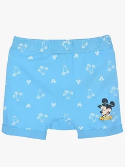 Børn DisneyMussePigg Underdele>Disney Musse Pigg Shorts, Turquoise