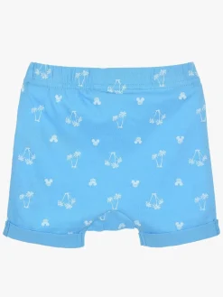 Børn DisneyMussePigg Underdele>Disney Musse Pigg Shorts, Turquoise