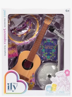 DisneyPrincess Dukker & Bamser*Disney Princess ily 4EVER Deluxe Tilbehørssæt 8 Stk. Rapunzel Music