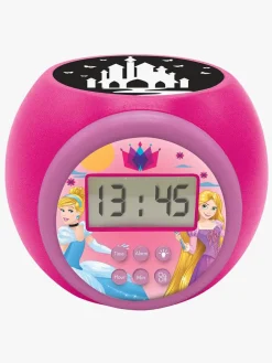 Børn DisneyPrincess Interiør>Disney Princess Projector Vækkeur, Lyserød