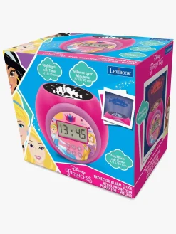 Børn DisneyPrincess Interiør></noscript>Disney Princess Projector Vækkeur, Lyserød