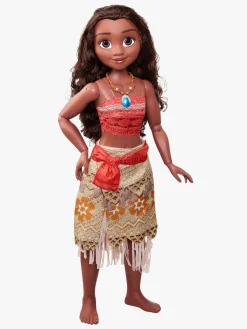 DisneyPrincess Dukker & Bamser*Disney Princess Vaiana Dukke 80 cm Brun/Orange