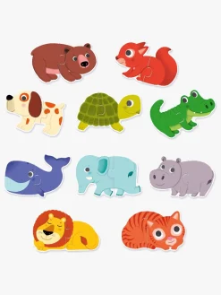 Djeco Spil & Puslespil*Duo Puslespil Dyr 20 Brikker Flerfarvet