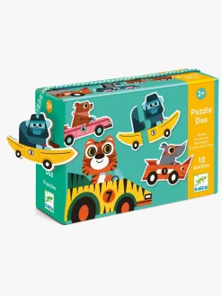 Djeco Spil & Puslespil*Duo Puslespil Racerbil 20 Brikker Flerfarvet