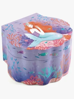 Børn Djeco Enchanted Mermaid Smykkeskrin Spilledåse