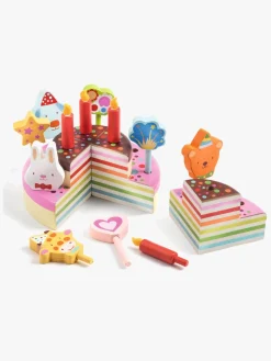 Djeco Rolleleg*Legetøjskage Happy Birthday