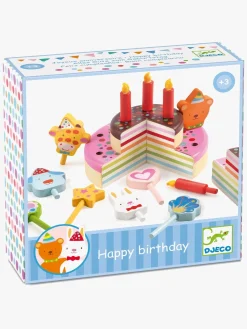Djeco Rolleleg*Legetøjskage Happy Birthday