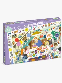 Djeco Spil & Puslespil>Observationspuslespil Fødselsdagsfest 54 Brikker