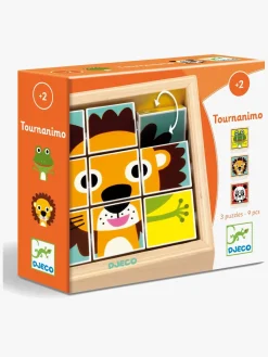 Djeco Spil & Puslespil*Puttekasse Tournanimo 3-i-1