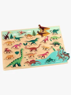 Djeco Spil & Puslespil>Træpuslespil Dino 22 Brikker
