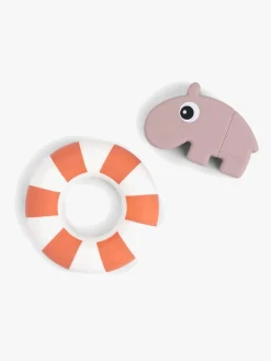 DoneByDeer Vandlegetøj*Done By Deer Badelegetøj, Ozzo Powder Lyserød/Orange