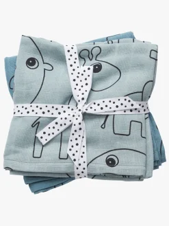 Børn DoneByDeer Done By Deer Contour Stofble, Blå