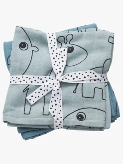 DoneByDeer Stofbleer, Nusseklude & Babytæpper>Done By Deer Contour Stofbleer, Blå