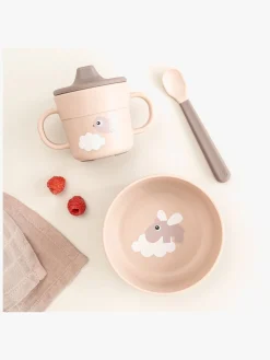 DoneByDeer Done By Deer Foodie Madsæt Happy Clouds, Powder