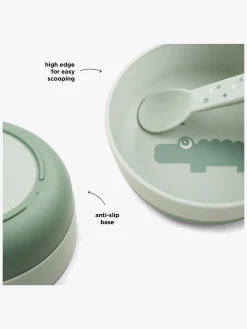 DoneByDeer Done By Deer Foodie Skål Croco, Grøn