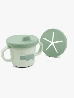 DoneByDeer Done By Deer Foodie Snack- & Tudekop Croco, Green