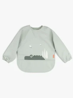 DoneByDeer Done By Deer  Langærmet Hagesmæk med Lomme Croco, Green