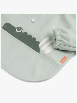 DoneByDeer Done By Deer  Langærmet Hagesmæk med Lomme Croco, Green