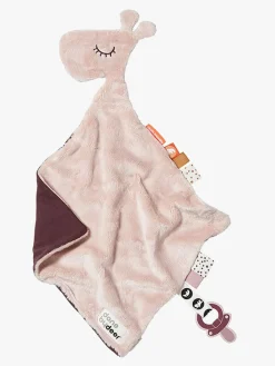 DoneByDeer Stofbleer, Nusseklude & Babytæpper*Done By Deer Nusseklud Raffi, Powder Lyserød