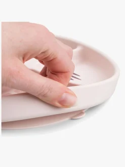 DoneByDeer Spisetid>Done By Deer Playground Stick & Stay  Opdelt Silikonetallerken, Powder