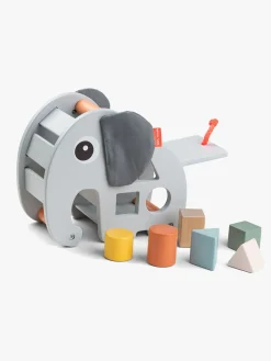 DoneByDeer Trælegetøj*Done By Deer Puttekasse Elphee, Grå