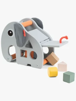 DoneByDeer Trælegetøj*Done By Deer Puttekasse Elphee, Grå