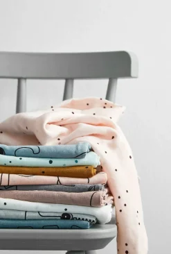 DoneByDeer Stofbleer, Nusseklude & Babytæpper*Done By Deer Stofble Dreamy Dots 120x120 2-pak, Mustard Orange