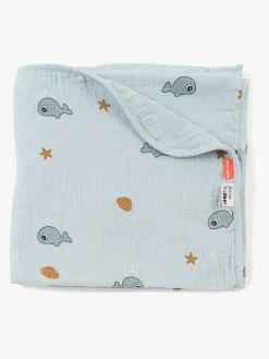 DoneByDeer Stofbleer, Nusseklude & Babytæpper*Done By Deer Stofble GOTS Wally, Blue Blå