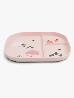 DoneByDeer Done By Deer Tiny Farm Foodie Opdelt Tallerken, Powder