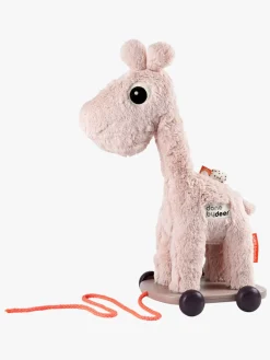 DoneByDeer Trælegetøj*Done By Deer Trækkelegetøj Raffi, Lyserød