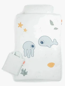 Børn DoneByDeer Done By Deer 100x140 Jelly & Wally Sengesæt, Blå