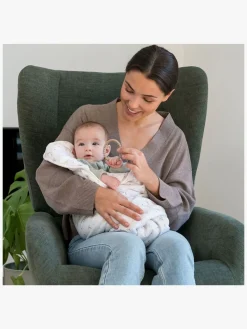Børn Doomoo Polstret Tæppe, Blomster Gul