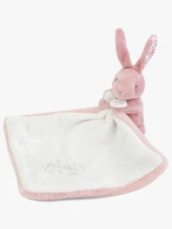 DoudouetCompagnie Stofbleer, Nusseklude & Babytæpper*DouDou Bunny Nusseklud, Pink